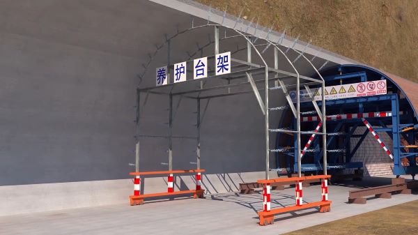 称多县隧道施工动画制作公司 - 隧道施工工艺和施工方法 - 隧道施工汇报动画视频 - bim 工程施工动画